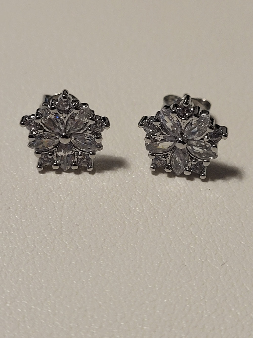 Boucles d'oreilles acier inoxydable fleurs de cerisier