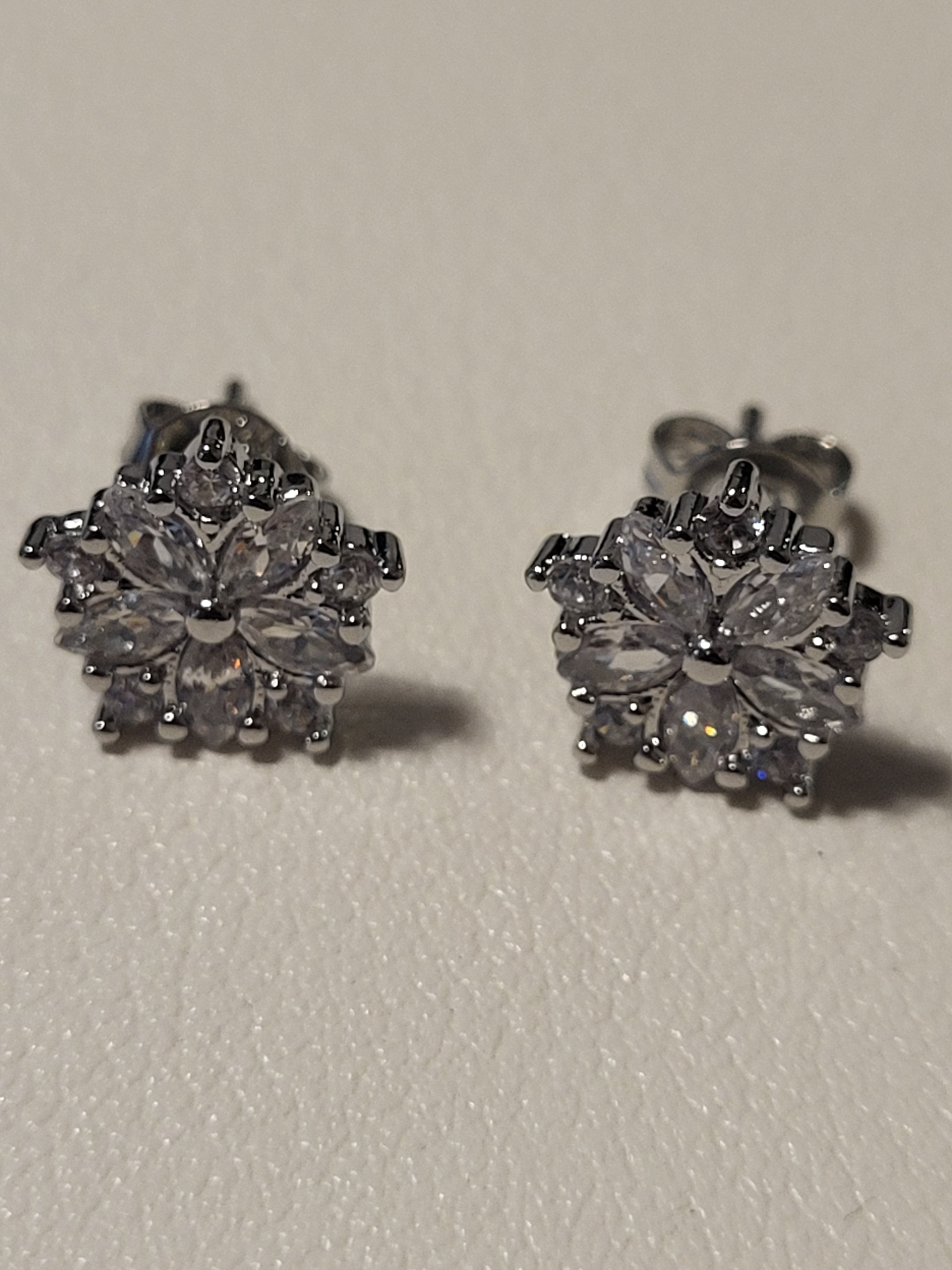 Boucles d'oreilles acier inoxydable fleurs de cerisier