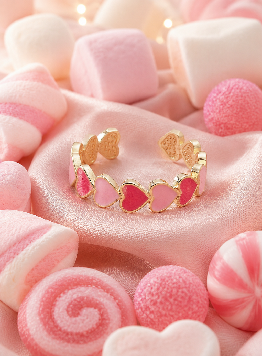 Bague enfant cœur