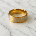 Bague homme celtique doré taille 12 - 21,4 mm